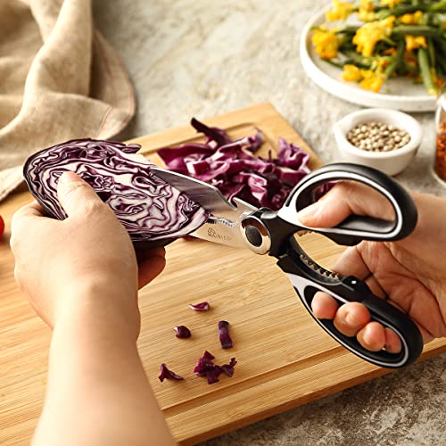 Mairico Ultra Sharp Premium Heavy Duty Kitchen Shears- Ultimate Heavy Duty Scissors For Cutting Chicken, Poultry, Fish, Meat And Poultry Bones #TOP4