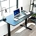 VIVO Black 43 x 24 inch Universal Solid One-Piece Table Top for Standard and Sit to Stand Height Adjustable Home and Office Desk Frames, DESK-TOP43B