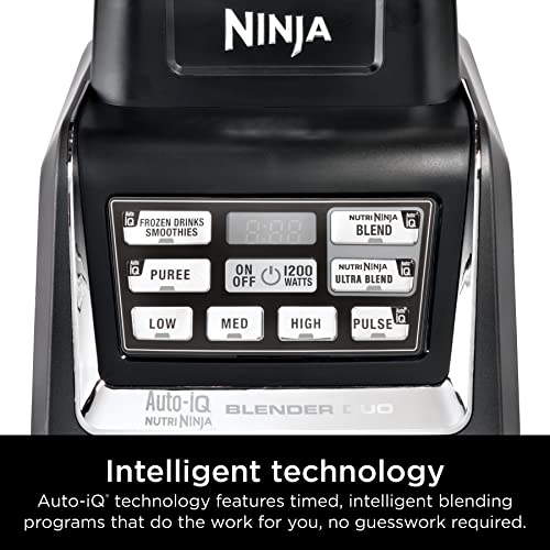 Nutri Ninja Bl642 Personal And Countertop Blender With 1200-Watt Auto-Iq Base, 72-Ounce Pitcher, And 18, 24, And 32-Ounce Cups With Spout Lids #TOP3