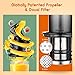 Cold Press Juicer Machines-SOVIDER Up to 92% Juice Yield Compact Slow Masticating Juicer 3.1