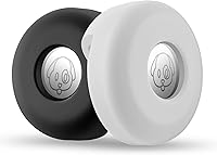 Vista 24 de Soporte de AirTag para collar de mascota, con funda de silicona, para collar de mascota de 0.8 a 1.2 pulgadas