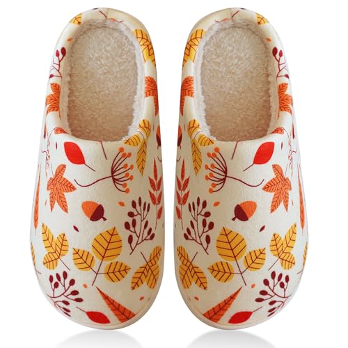 Slippers for Women Bat Fuzzy House Shoes Outdoor Indoor Warm Plush Memory Foam