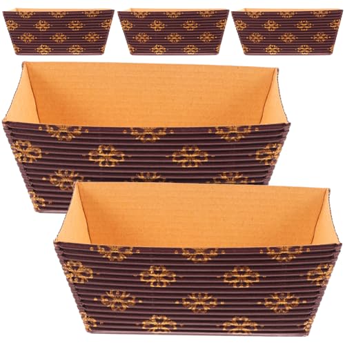 MAGICLULU 25pièces Moules à Cake Papier Rectangulaires Jetables Pour Pâtisserie Usage Facile Et Démoulage Simple