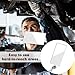 12-35 Inch Extendable Inspection Mirror, 360-Degree Rotation Inspection Mirror Telescoping, Telescoping Mirror for Mechanic Checking Vehicle and Extra Viewing