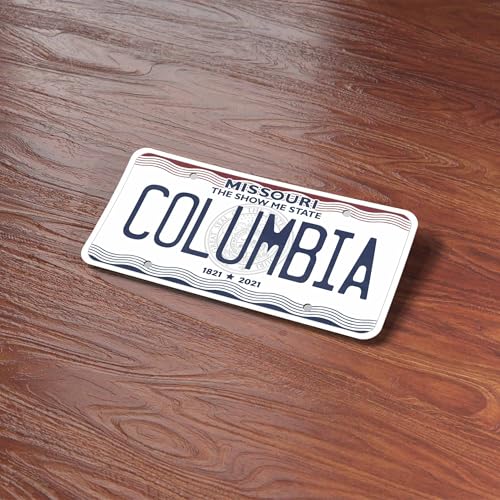Imán flexible placa de Missouri para auto 4 pulgadas miniatura 6