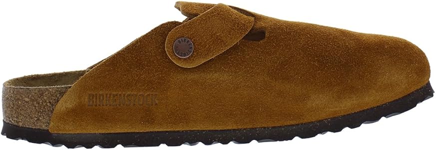 靴 BIRKENSTOCK BOSTON 43 28cm Boston Nubuck Leather in Color Black | BIRKENSTOCK US