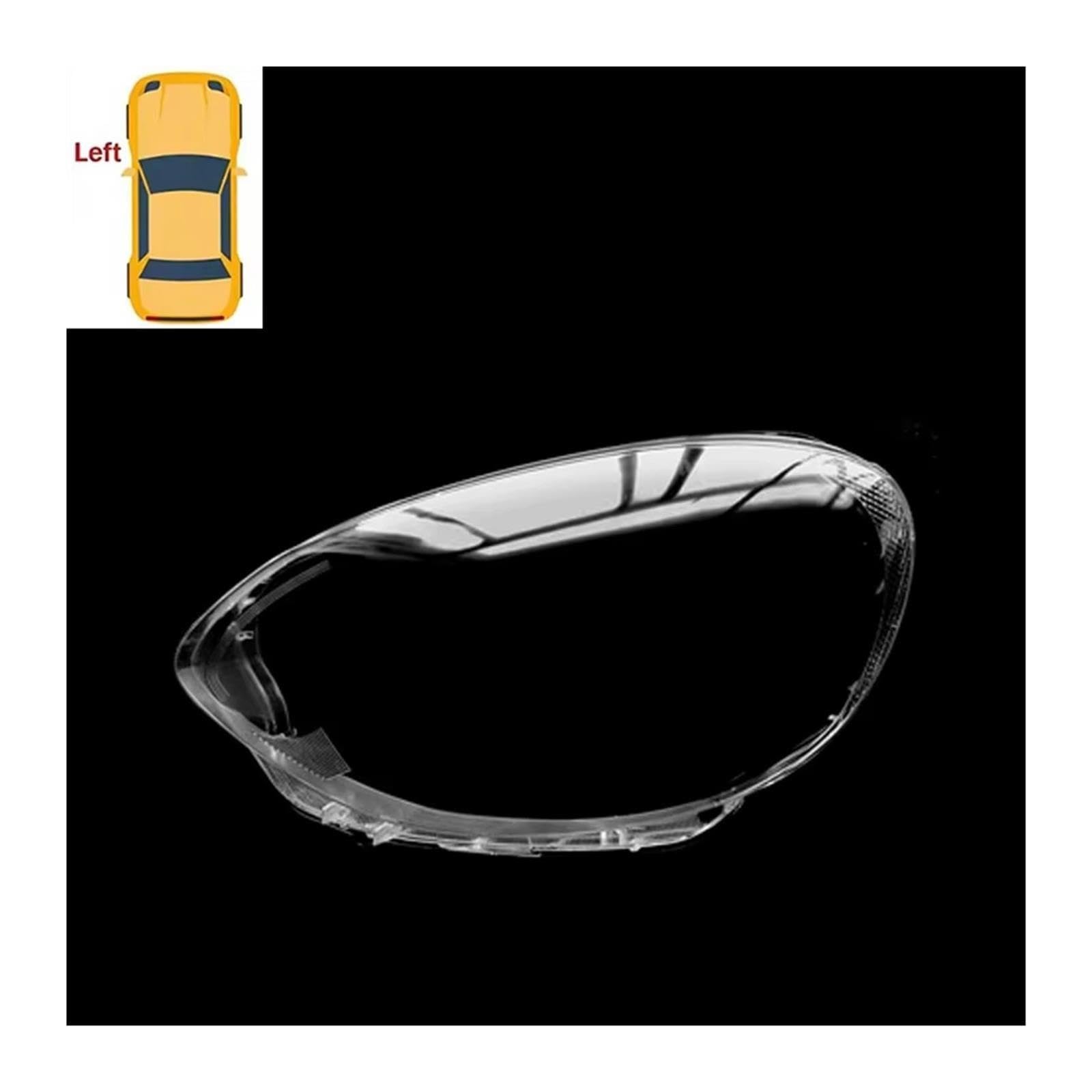Für Nissan Für March Facelift 2013-2019 Scheinwerferglas