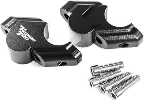 Abrazadera para manillar de motocicleta, abrazadera para manillar de motocicleta, adaptador de extensión para Tenere 700 para TENERE700 para XTZ disponible en Yaxa Venezuela