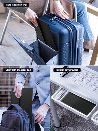 Image of MagicRaven Portable Monitor 18.5 inch 100% sRGB 1080P Portable Laptop Screen, Speakers, Frameless IPS HDR Gaming Monitor USB-C HDMI Travel Monitor