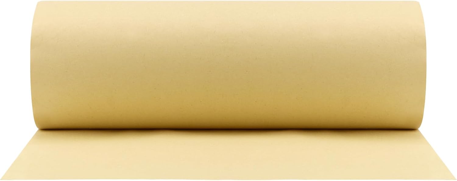 SHEUTSAN 2PCS Chinese Calligraphy Paper Roll, 15.7 Inch x 328ft Xuan Paper Roll, Sumi Rice Paper Roll, Bamboo Writing Paper Roll for Drawing