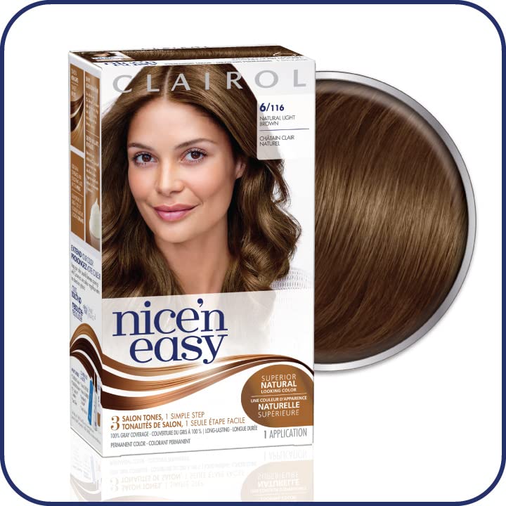 Vista 8 de Tinte para cabello Nice 'n' Easy 121A de Clairol, paquete de de 3