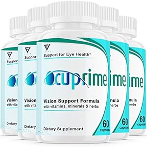 (5 Pack) Ocuprime for Eyes Vision Formula – Occuprime Eye Vitamins Supplements Pills Reviews, Ocu Now Leading Eyesight…