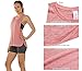 icyzone Workout Tank Tops for Women - Running Muscle Tank Sport Exercise Gym Yoga Tops Athletic Shirts(Pack of 3)(XS,Black/Beige/Pale Blush)