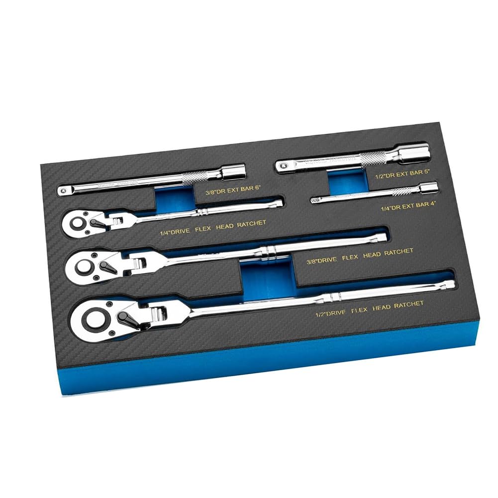 VIOPDER 6 PCS Labor-Saving Ratchet Rotatable Multi-Purpose Screwdriver Screwdriver Set Hardware Tool Combination Screwdriver