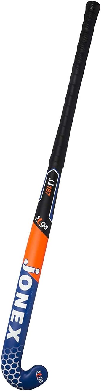 JONEX Hockey Stick, Field Hockey Stick, Composite Hockey Stick, Siga 187 Composite 37" with Free Cover Bag