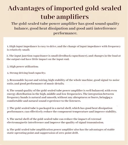 FLYINSKY Audiophile Integrated Amplifier - Class A/AB Hybrid Stereo Amp 200W x 2, 8X ON Semi MJ15024G Gold-Sealed Tubes, Dual Toroidal Transformers & 125dB SNR, High-End Power Amplifier (Black)