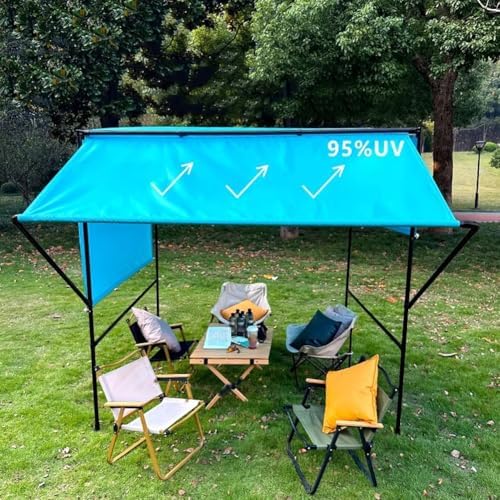 Outdoor Gazebo with Adjustable Canopy, Water & UV Resistant, Steel Frame & E-Cloth, Perfect for Patio, Backyard, Deck, or Garden - Khaki Color