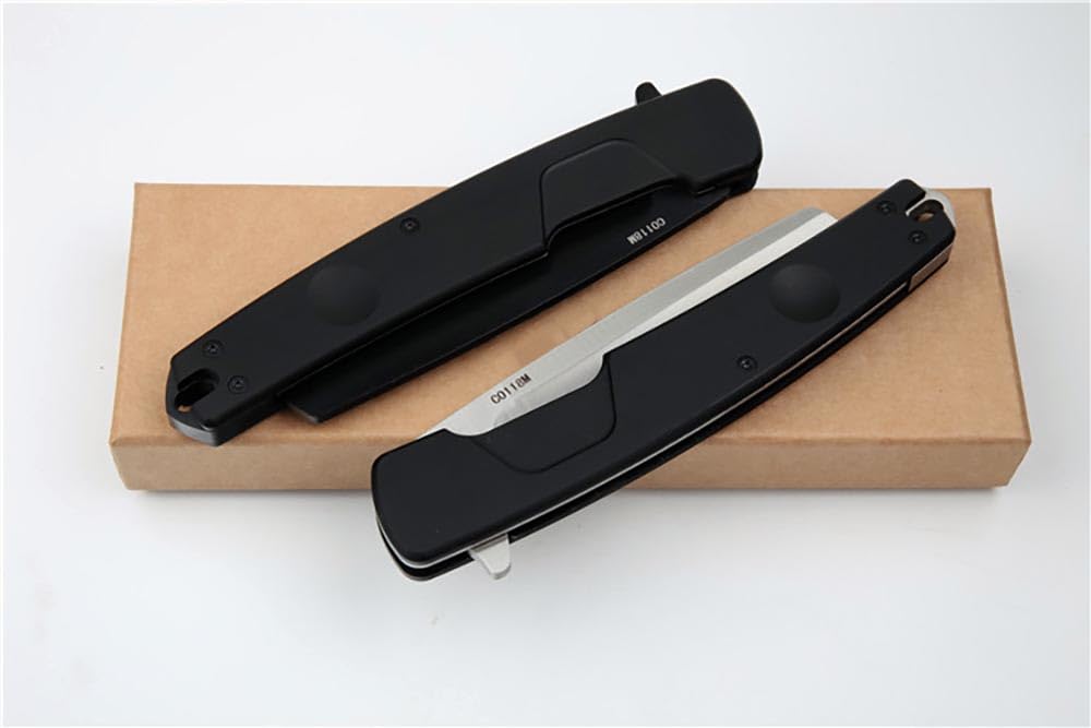 Joa Klappmesser Lang Taschenmesser fähig aus stahl N690 Alu Outdoor edc messer Survival tanto Jagdmesser scharfer einhandmesser,Geschenk für Männer