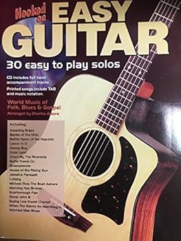 Unknown Binding Hooked on Easy Guitar 30 Solos Bk CD Tab Book