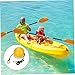 Heidouse 4Pcs Buoy Float, Crab Trap Floats with 51 Inch Bungee Cord & Clip, Eye-Catching Marker Buoy for Boat, Outdoor