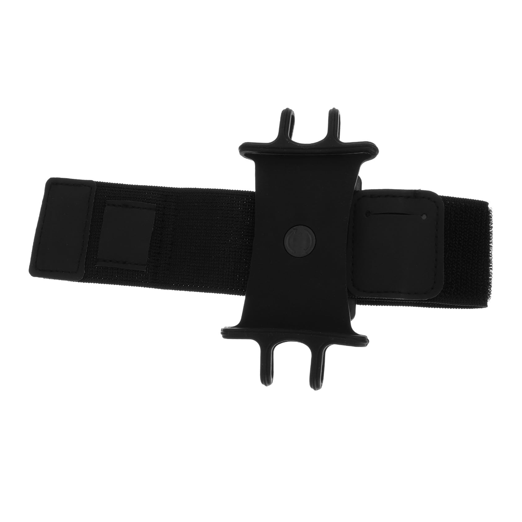 EXCEART 16 Piezas Pulsera de Celular Delgado Soporte para teléfono de muñeca Las Manos Soporte para teléfono con Brazo para Exteriores Pulsera de móvil Nylon Black