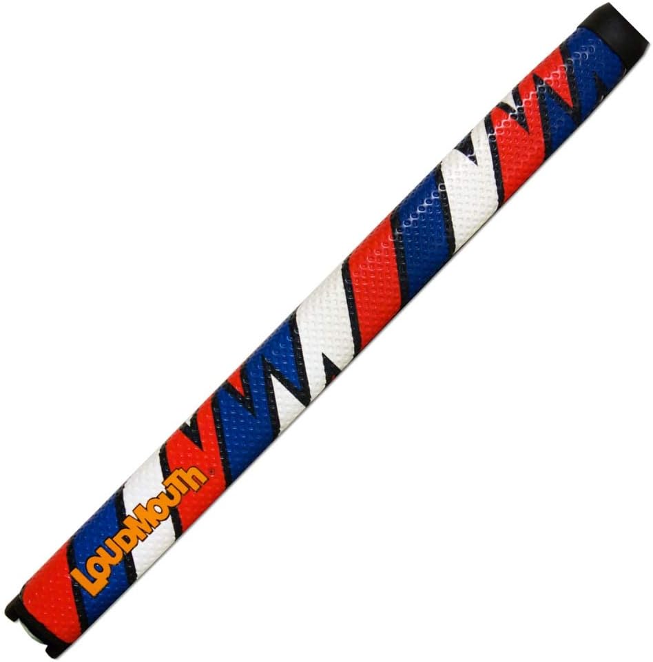TourMARK Grips Captain Thunderbolt USA Standard Size Putter Grip with Matching Ball Marker