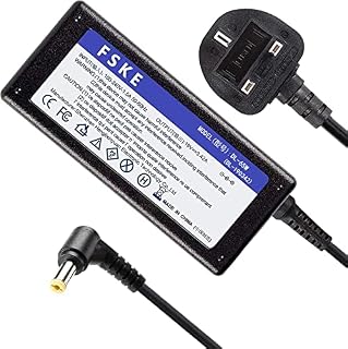 FSKE 65W 19V 3.42A Laptop Charger for Acer Aspire 3 5 A315 A314 A515 A315-21 A315-22 A315-51 A314-21 A314-22 A515-55 A515-54 ES1 E1 E3 E5 Power Supply (5.5 * 1.7mm)