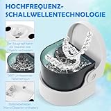Ultrasonic Cleaner, Jewelry Bath Earring Necklace Cleaning Machine(White) - Image 2