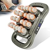 Muyoka 24 Head Massage Gun Deep Tissue, Multi Head Massage Gun with 3 Modes & 30 Intensities, Thrust 40 KG, Muscle Massager or Back,Shoulders, Legs, Foot and Body