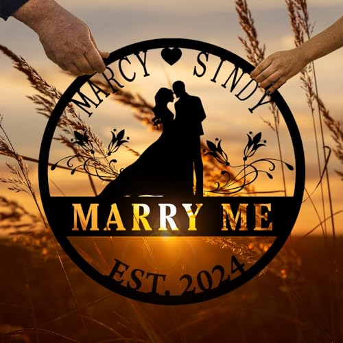 Personalized Wedding Gifts | Custom Metal Signs| Couples Gift for Her ...