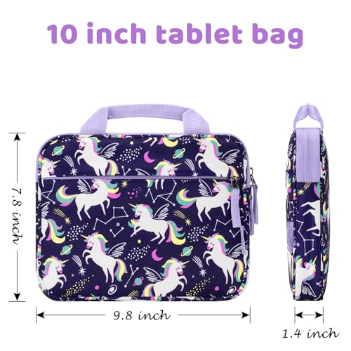 Image of Choco Mocha Kids Tablet Bag Fire HD 8 10 Tablet Carrying Case