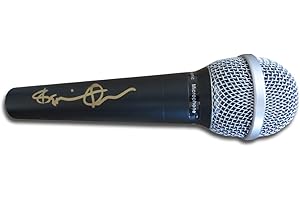 Stephanie Quayle Autographed Microphone Signed by the Singer Herself
