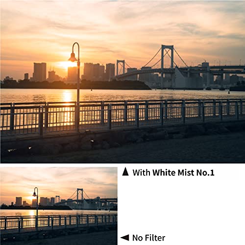 Filtre de diffusion Soft White Mist No.1 φ58mm pour flou artistique
