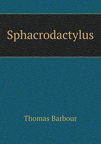 Sphacrodactylus 5519474990 Book Cover