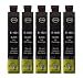 Produktbild Inkpro 5 Druckerpatronen kompatibel mit Epson T1631, T16XL Black für Workforce WF-2010, WF-2110, WF-2510, WF-2520, WF-2530, WF-2540, WF-2630, WF-2650, WF-2660, WF-2750, WF-2760