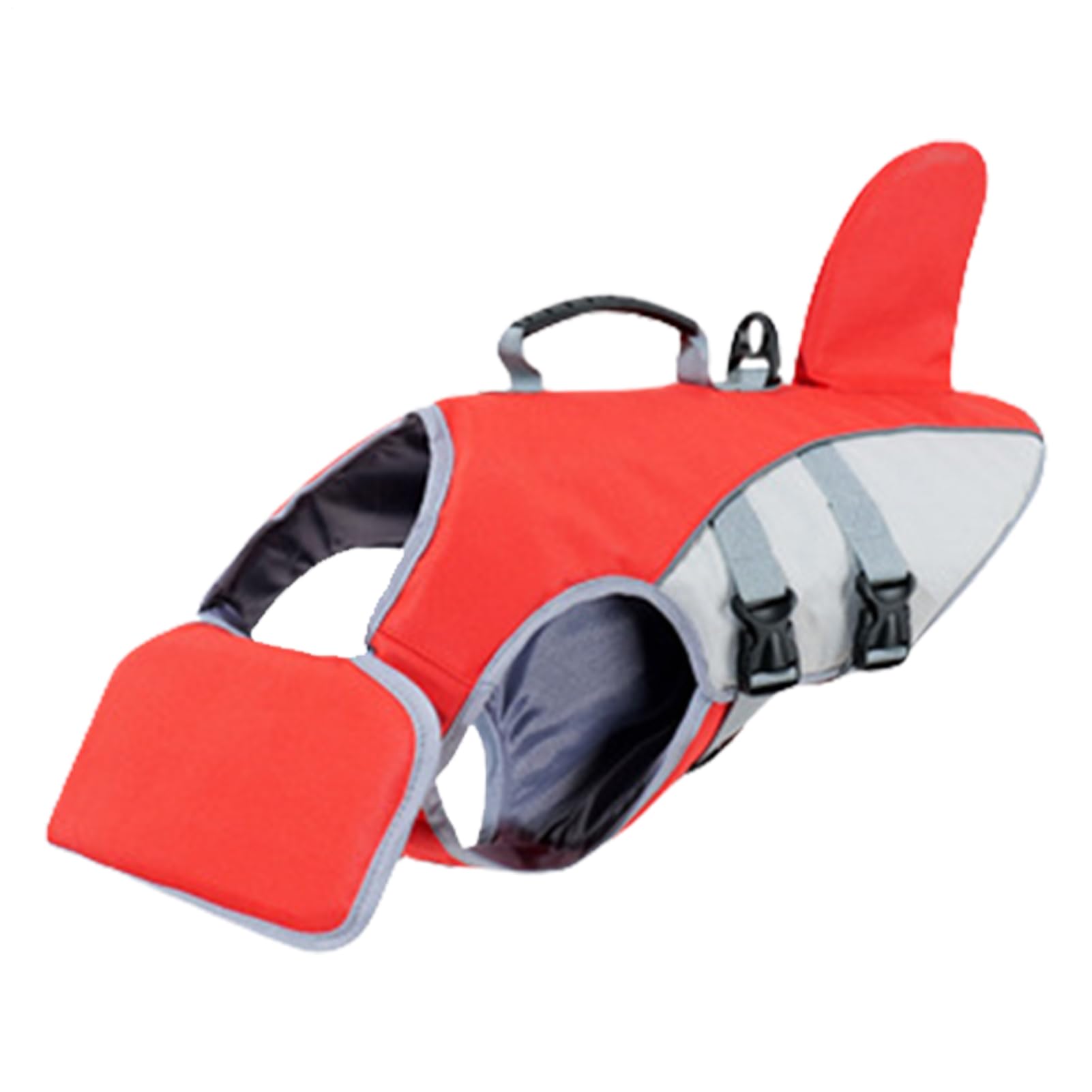 Gilet de sauvetage pour chien avec poignée de sécurité réglable pour piscine et mer