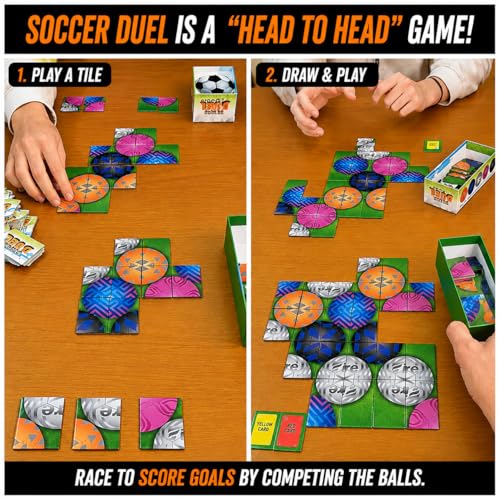 Soccer Duel Juego de Mesa de Estrategia 1v1 Rápido miniatura 6