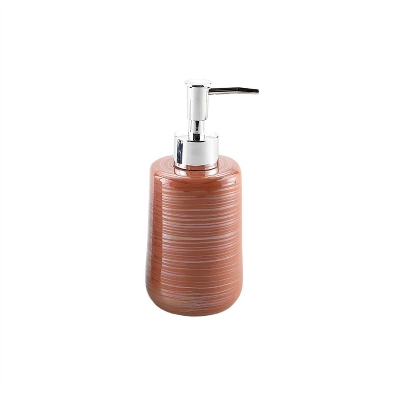 Kitchen Soap Dispenser Soap Dispenser for Lotion Shampoo Massage Essential Oil Ceramic Soap Pump Soap Dispensing Empty Bottle (10.82 oz/320 ml) Handsoaps Dispenser(B)