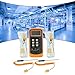 K-Type Dual Channel Digital Thermocouple Thermometer 6802 II With 2 Sensors + 2 Insert Probes For BGA, HVAC, And Industrial Temperature Measurement