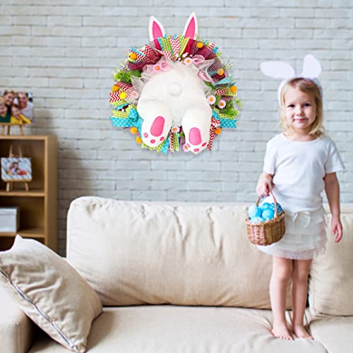 Guirlande lapin de Pâques pour décoration de porte et mur - 3