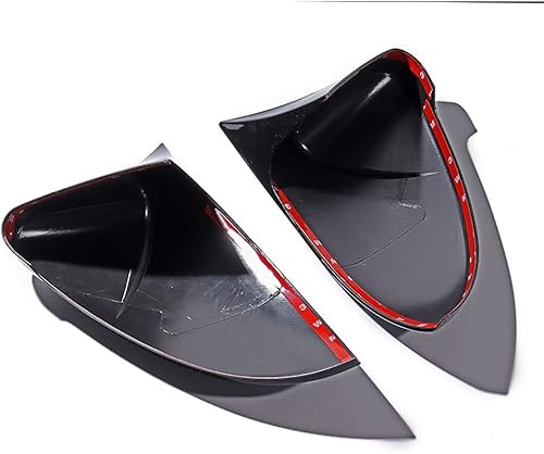 Miniatura 4 de Astra Depot Cubiertas de espejo retrovisor para puertas laterales del pasajero del conductor, repuesto para VW Golf MK7 MK7 MK7.5 GTI GTD R