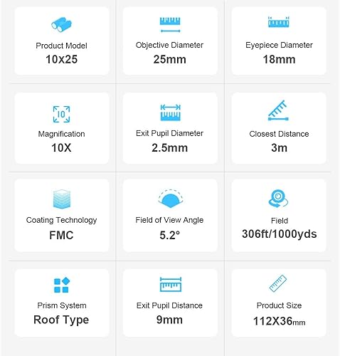 Miniatura 3 de Binoculars Long Range Folding Mini Telescope for Outdoor Camping Hunting Tourism Equipment Binoculars