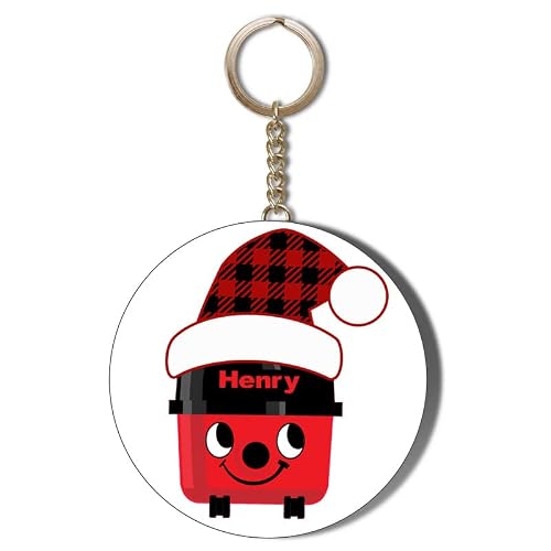 Gift Insanity White Henry Hoover Christmas Hat - 58Mm Long Chain Keyring Bottle Opener