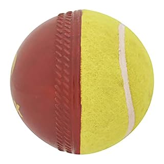 omtex cricket ball - Swing Ball (Half Tennis) Cricket training Ball Size 5.5. Diameter 2.5 cms