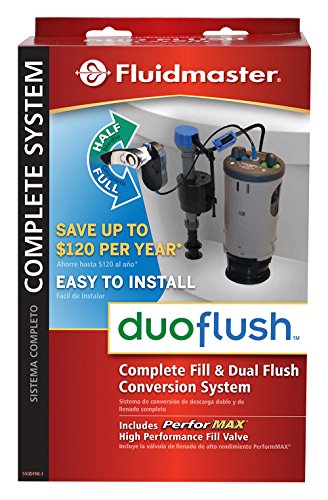 Fluidmaster 550Dfrk-3 Duoflush Complete Fill And Dual Flush Conversion System #TOP3