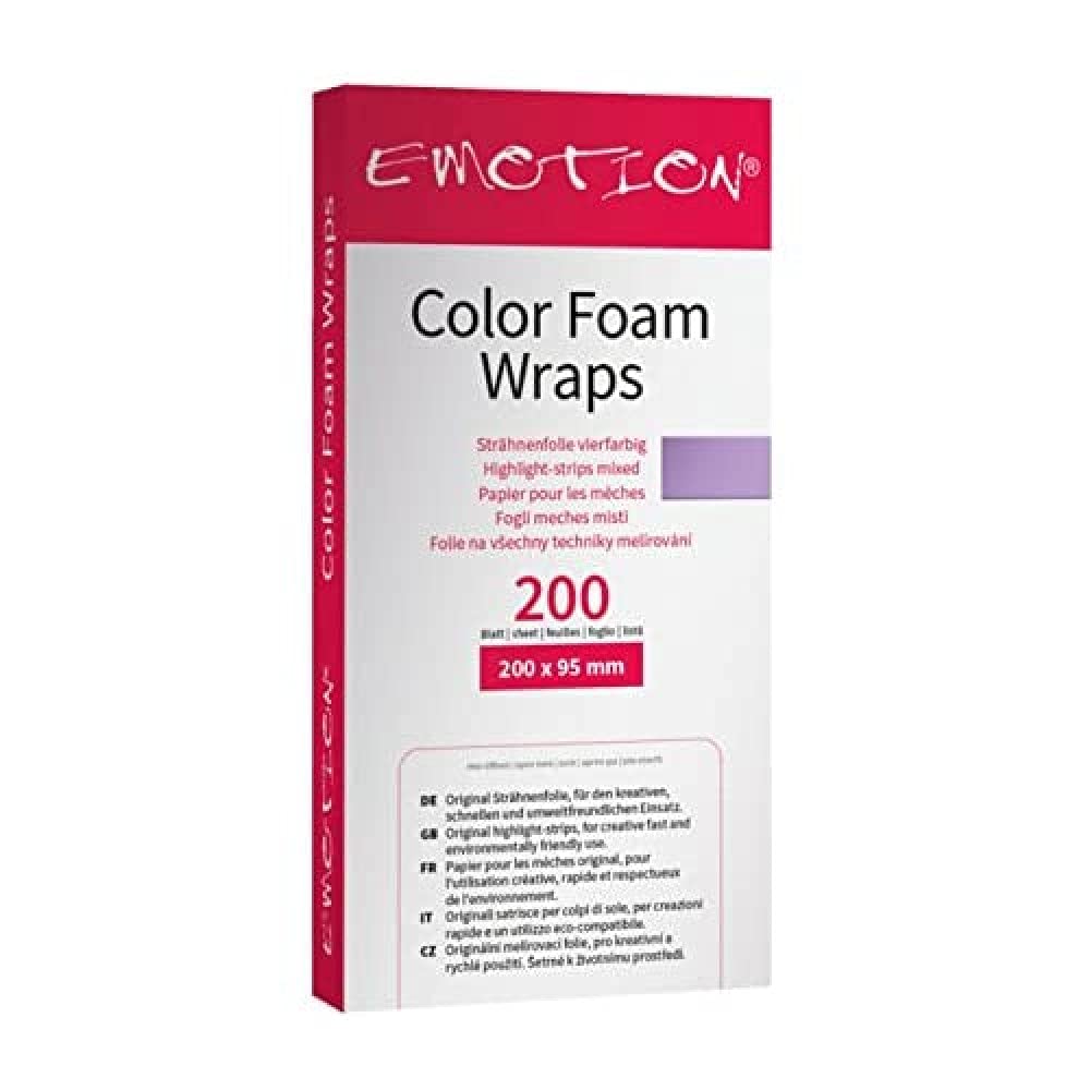 Efalock Colour Foam 200 Wraps, 20 cm Length x 9.5 cm Width, 0.34 kg