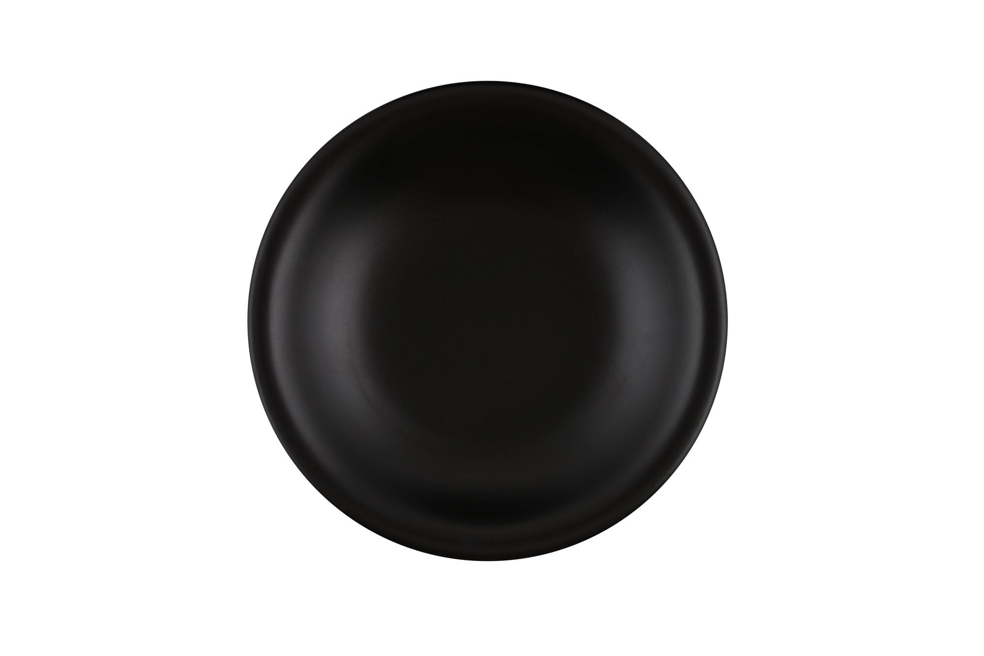 Juego de Vajilla Elegante de Cerámica Negra Mate (12 Piezas) | 100% Gres, Antibacteriano, Fácil de Limpiar, Resistente al Choque Térmico | Apto para Lavavajillas y Microondas