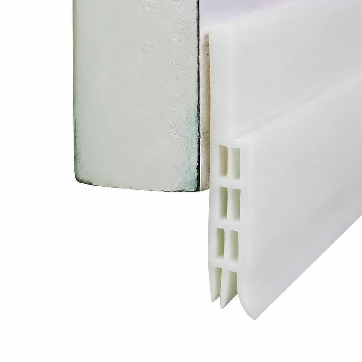 1Pc 1 Meter Door Bottom Sealing Strip Self-Adhesive Aoors and,Sound Insulation, Windproof, Porous Sealing Strip-Transparent