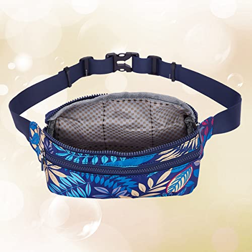 Image of Goothdurs Fanny Pack for Women Men Fashion Waist Bag Waterproof Hip Bum Bag with Adjustable Belt for Running Travel Hiking Cycling Money
