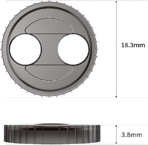 Miniatura 8 de TECKEEN 1 juego de cubierta de protección de motor de hoja de hélice de plástico ligero para DJI Mini 3 PRO cubierta de protección de drones